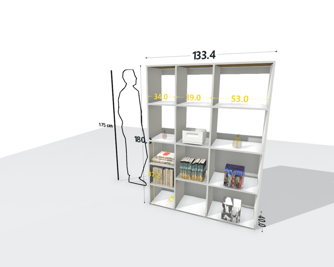TALL MAIN SHELF