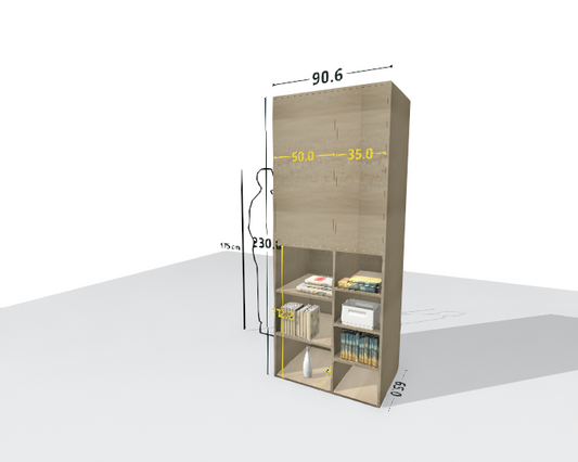 TALL MAIN SHELF