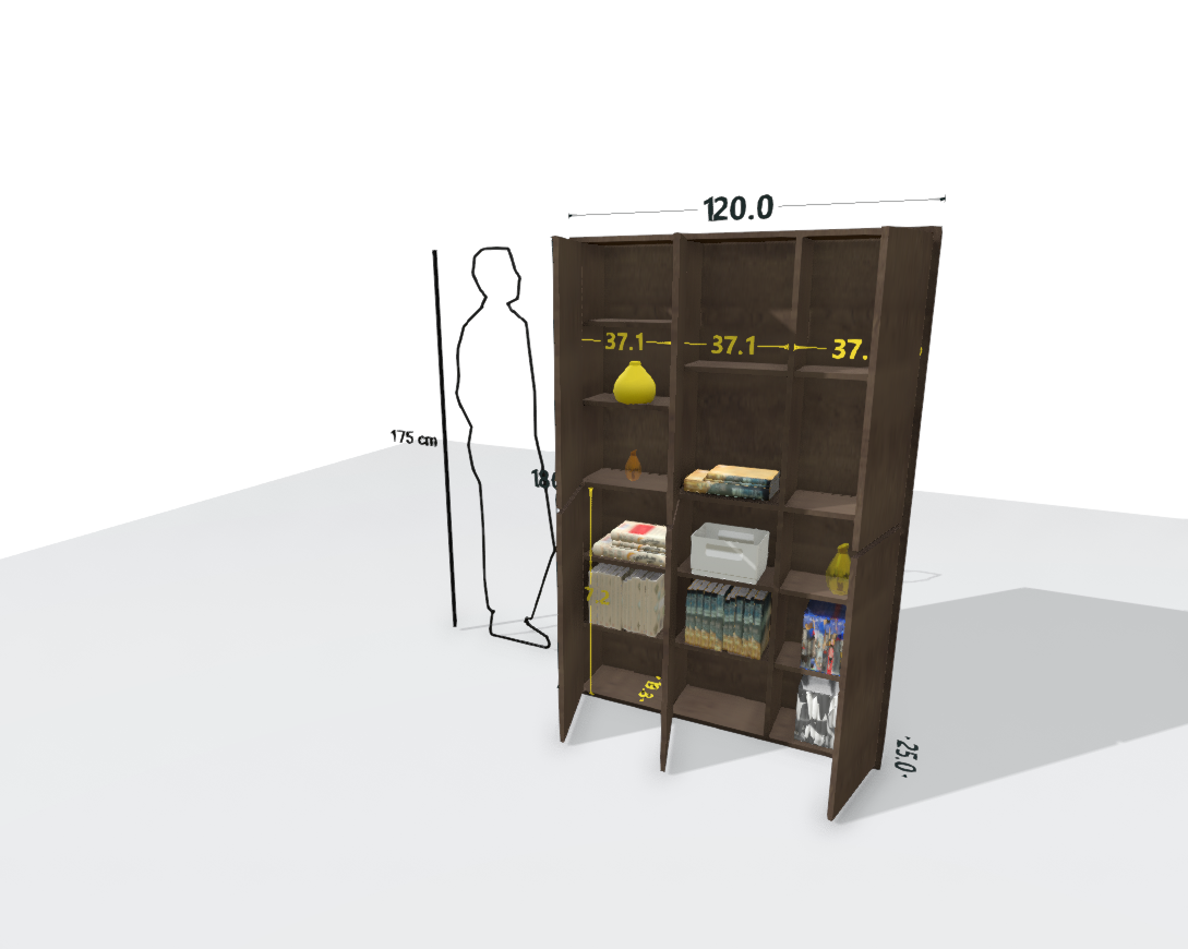 TALL MAIN SHELF