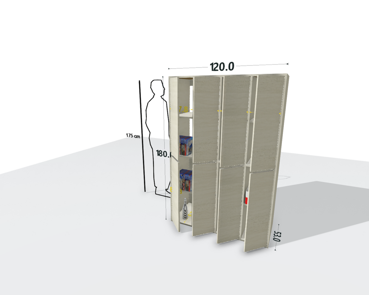 TALL MAIN SHELF