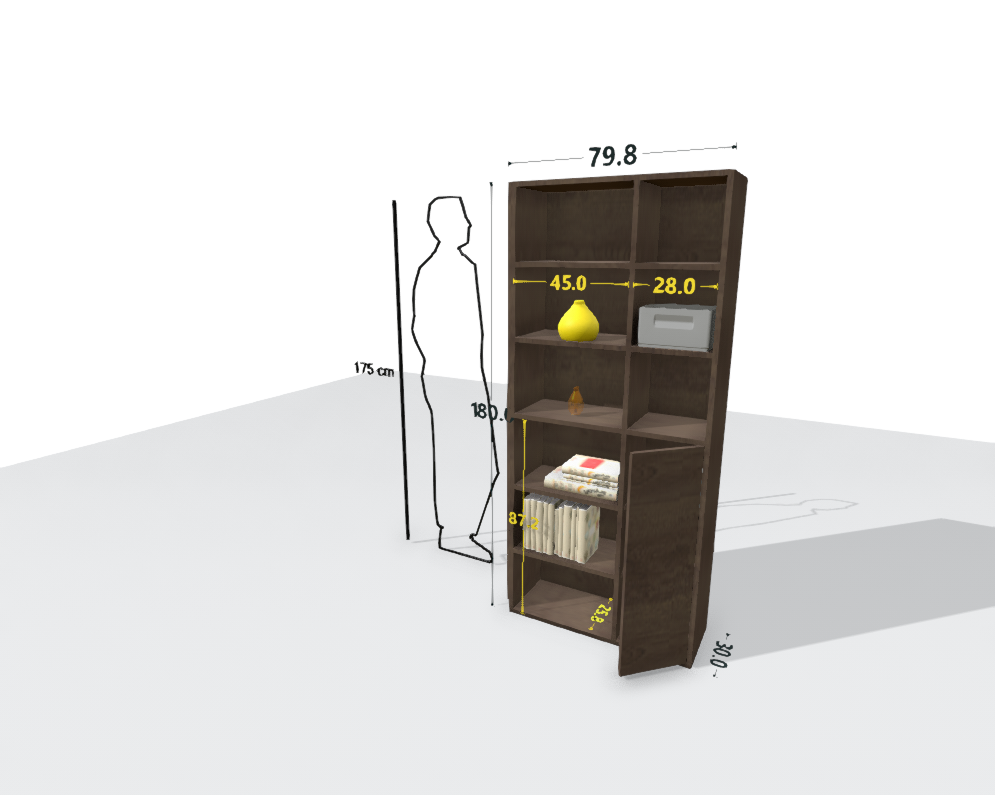 TALL MAIN SHELF