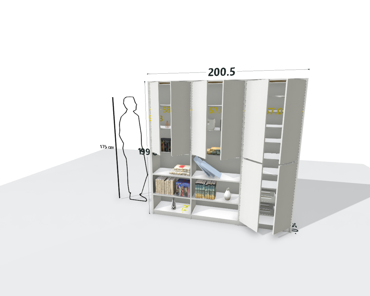 TALL MAIN SHELF