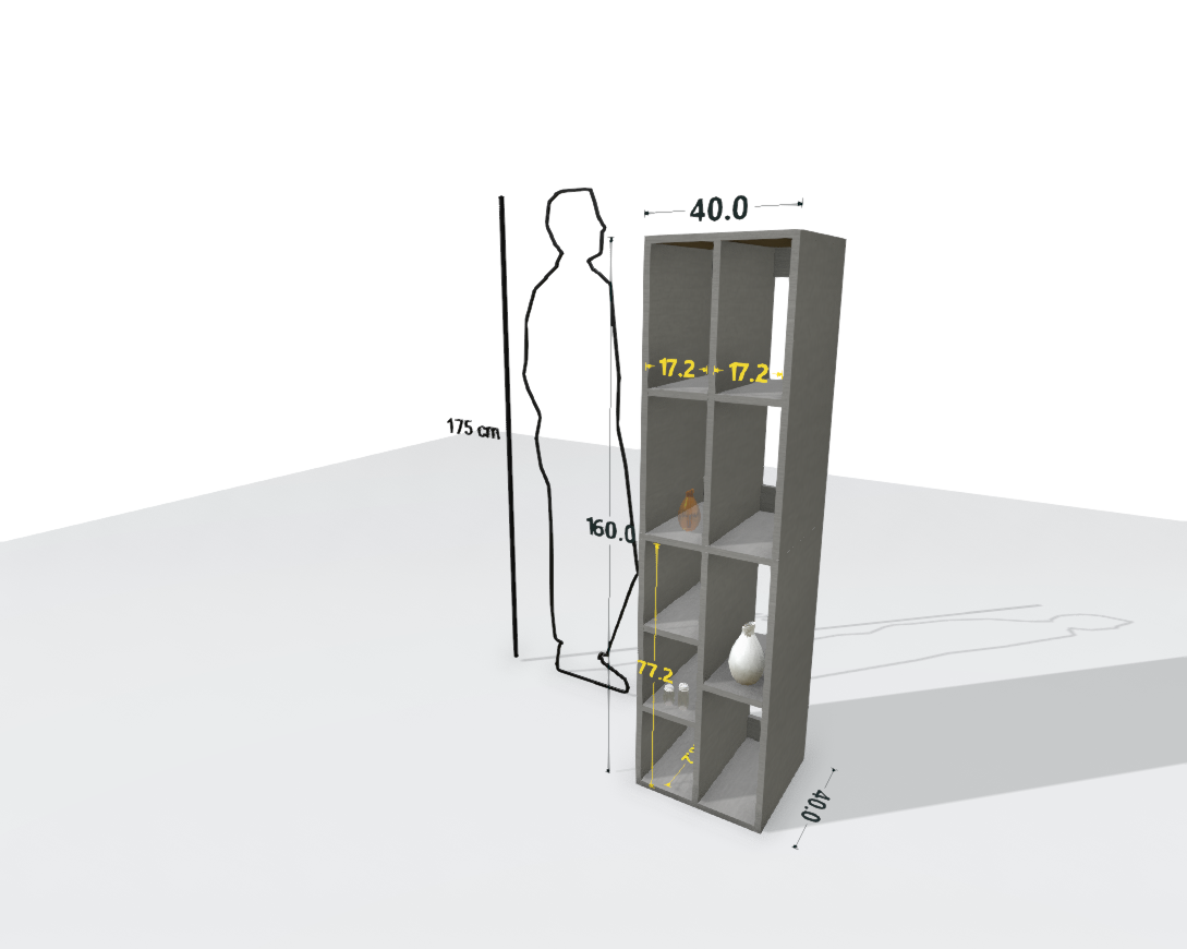 TALL MAIN SHELF