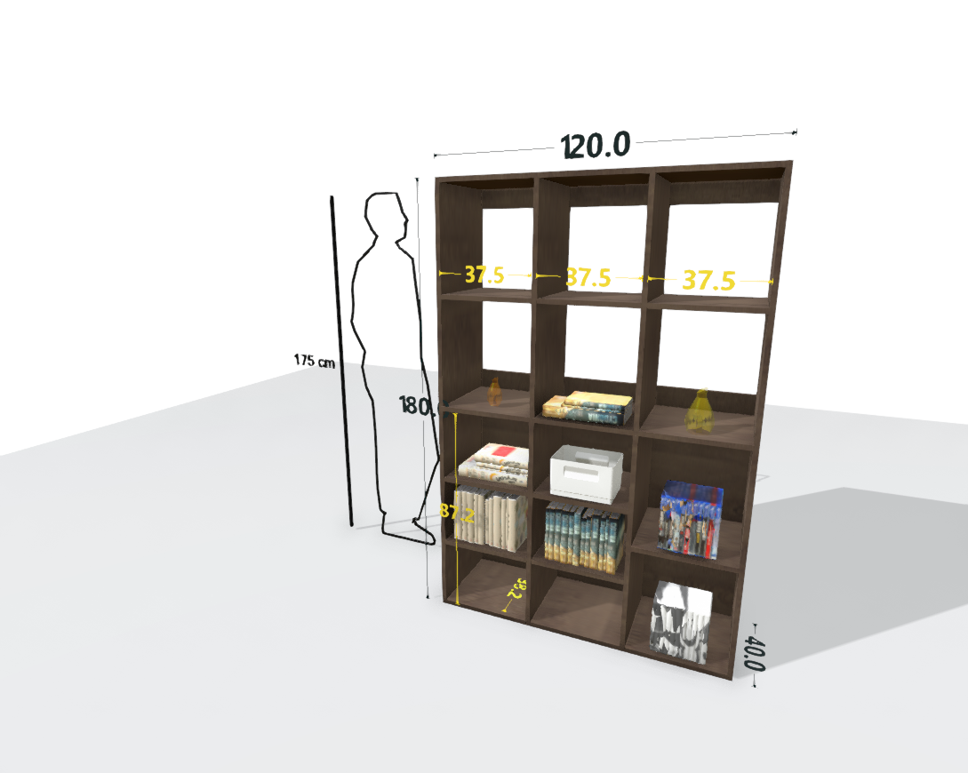 TALL MAIN SHELF