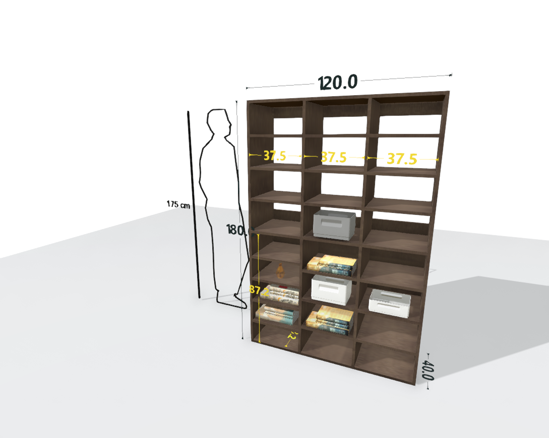 TALL MAIN SHELF