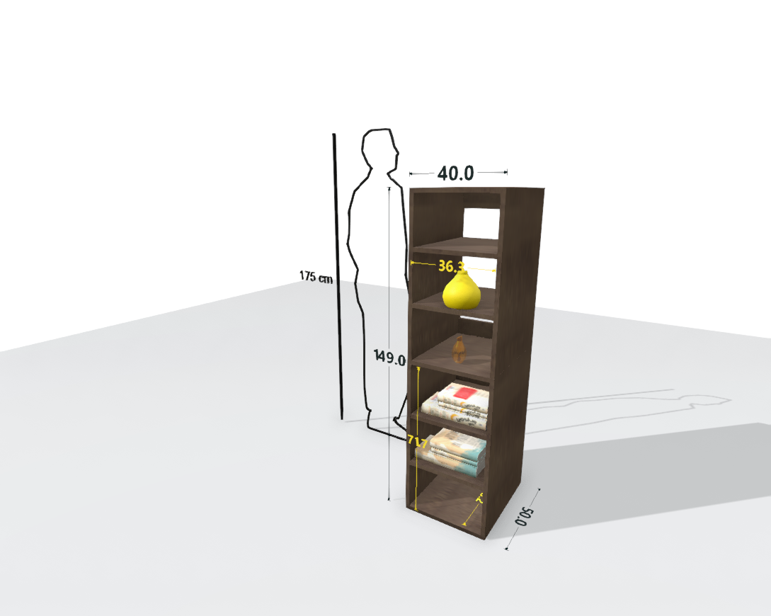 TALL MAIN SHELF