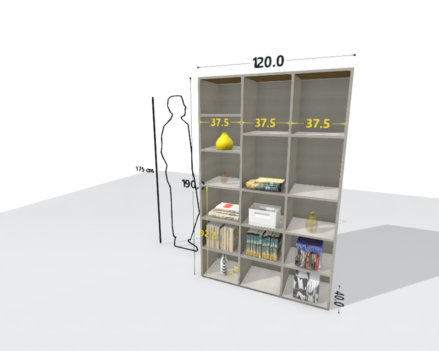 TALL MAIN SHELF