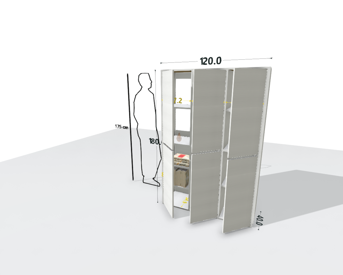 TALL MAIN SHELF
