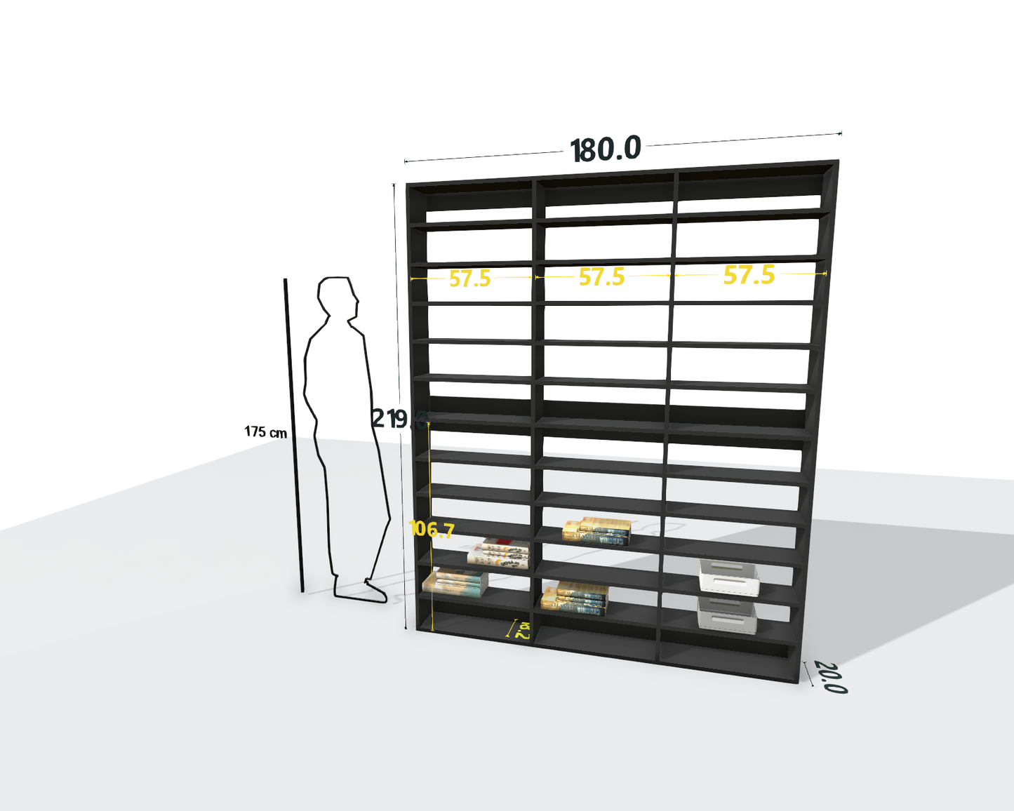TALL MAIN SHELF