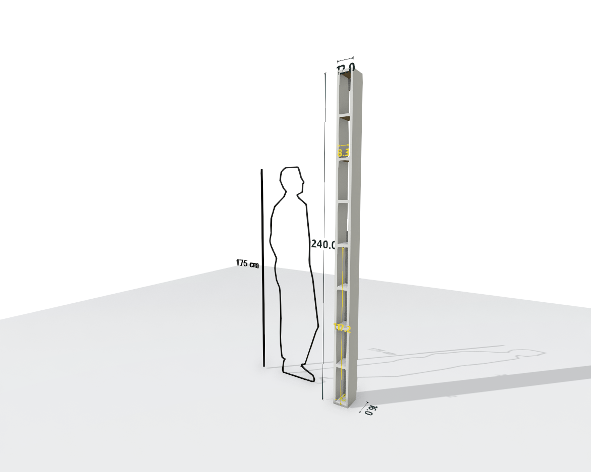 TALL MAIN SHELF