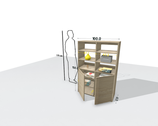 TALL MAIN SHELF