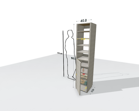 TALL MAIN SHELF
