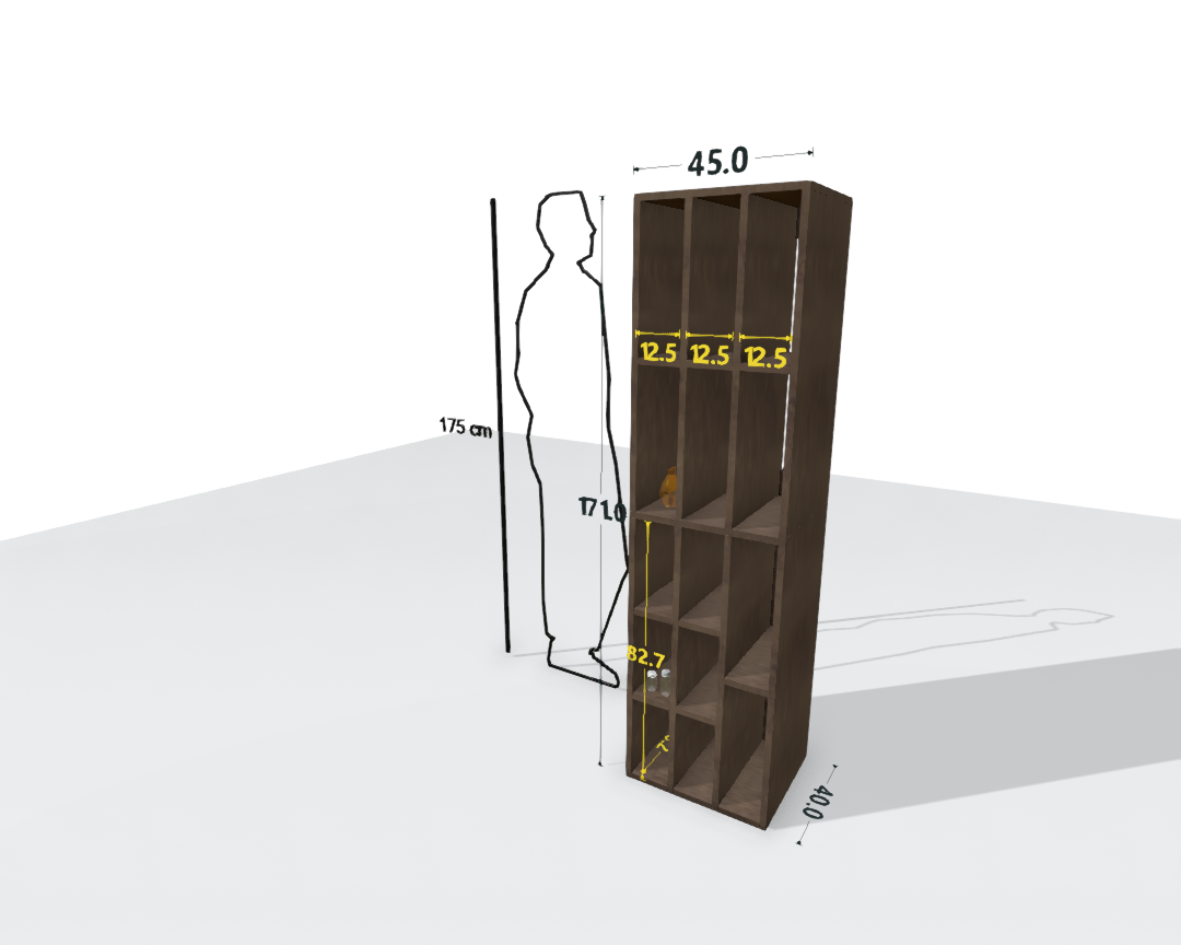 TALL MAIN SHELF