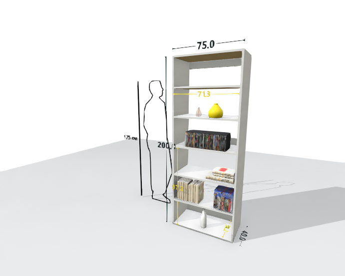 TALL MAIN SHELF