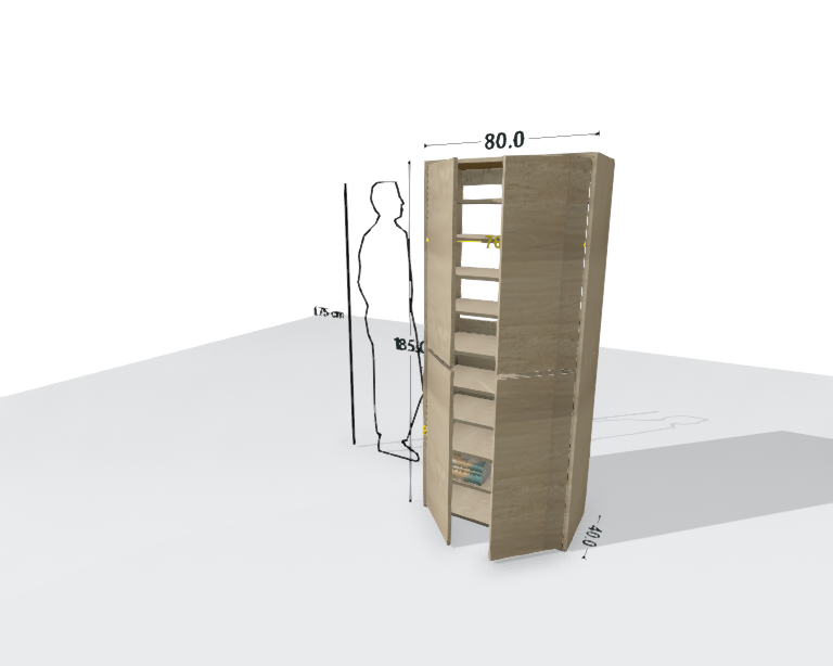 TALL MAIN SHELF