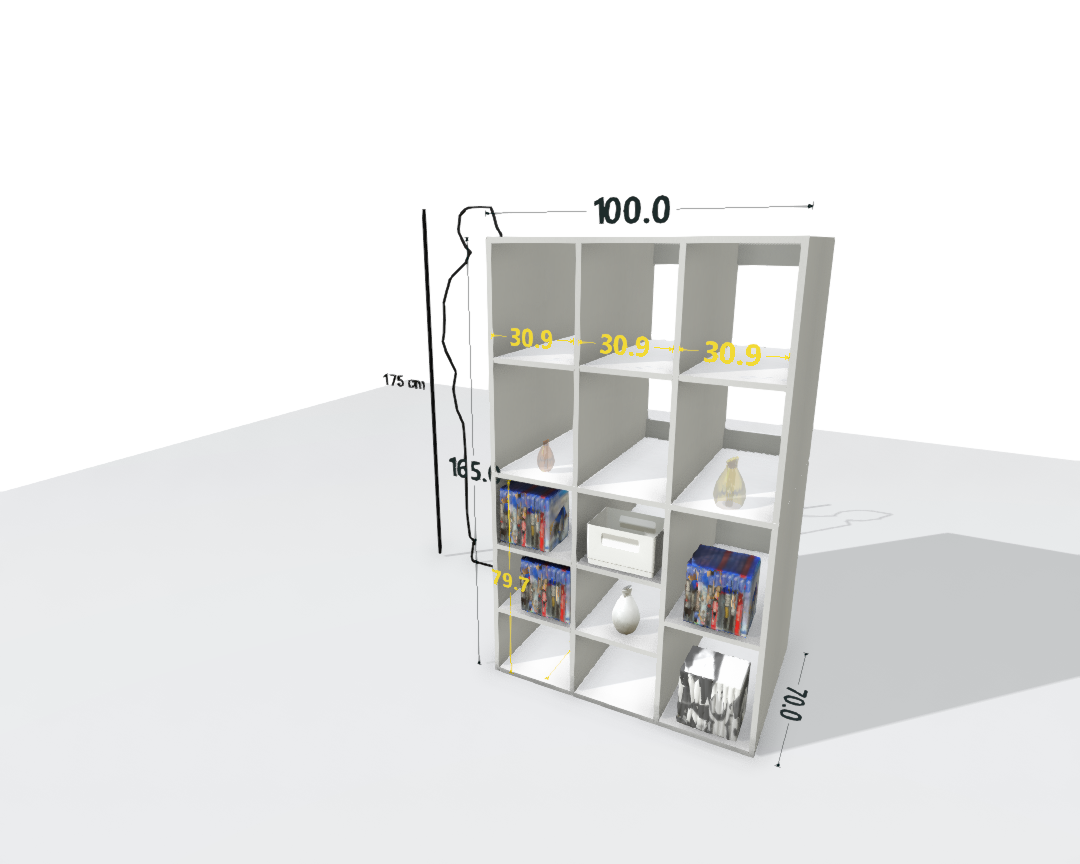 TALL MAIN SHELF