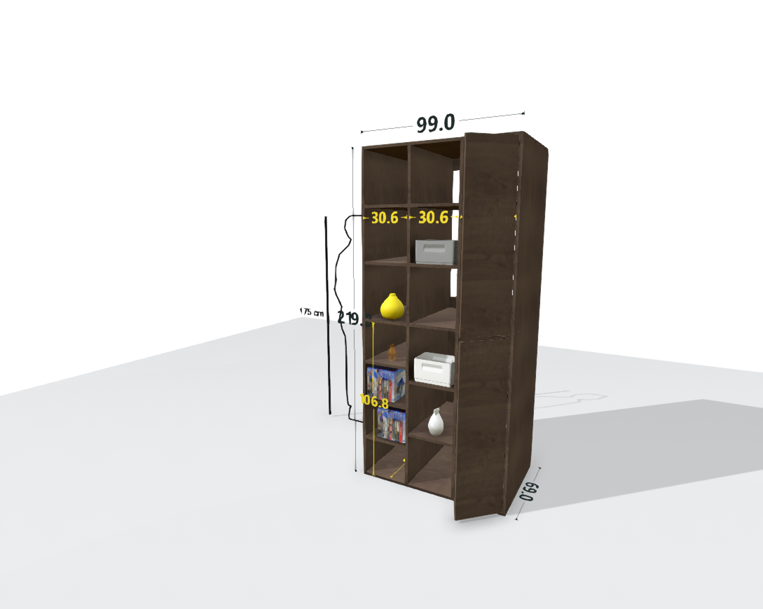 TALL MAIN SHELF
