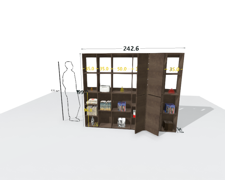TALL MAIN SHELF