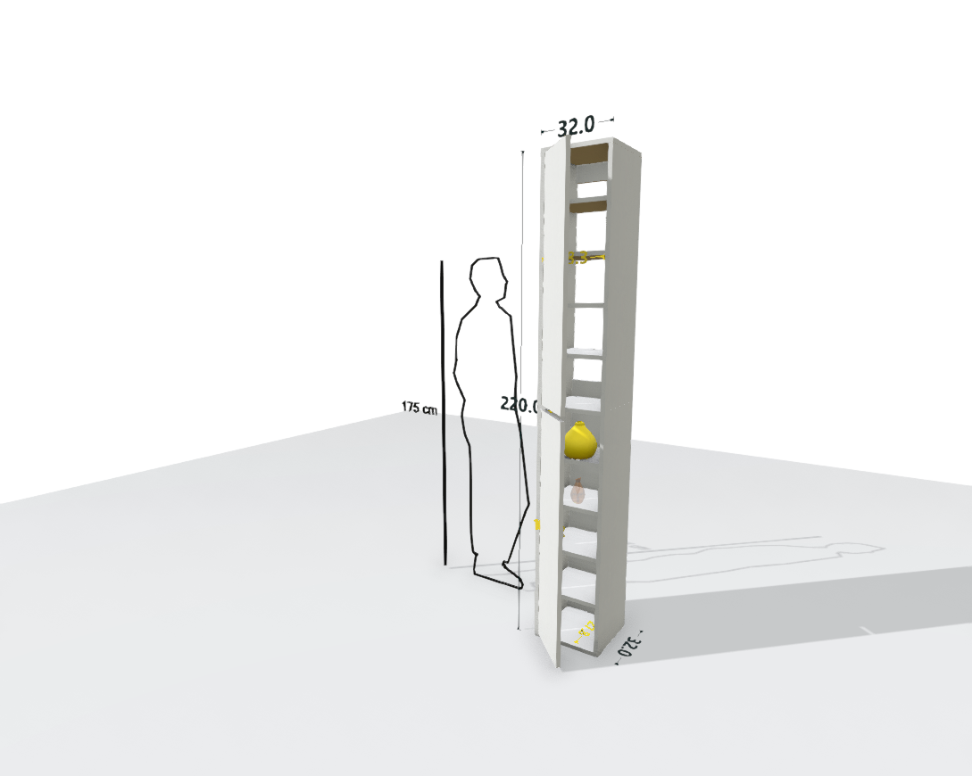 TALL MAIN SHELF