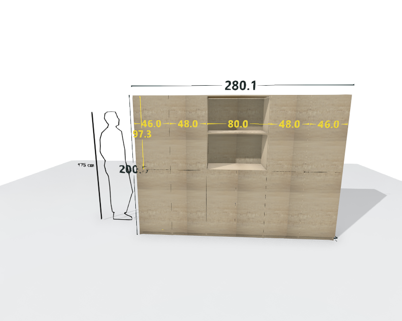 TALL MAIN SHELF