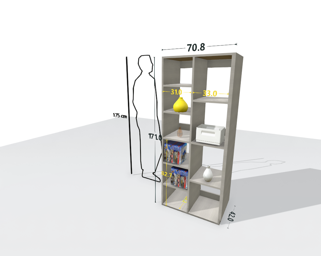 TALL MAIN SHELF