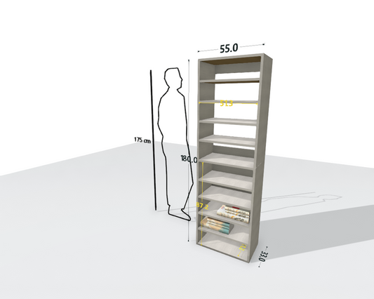 TALL MAIN SHELF