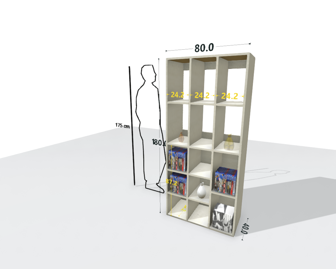 TALL MAIN SHELF
