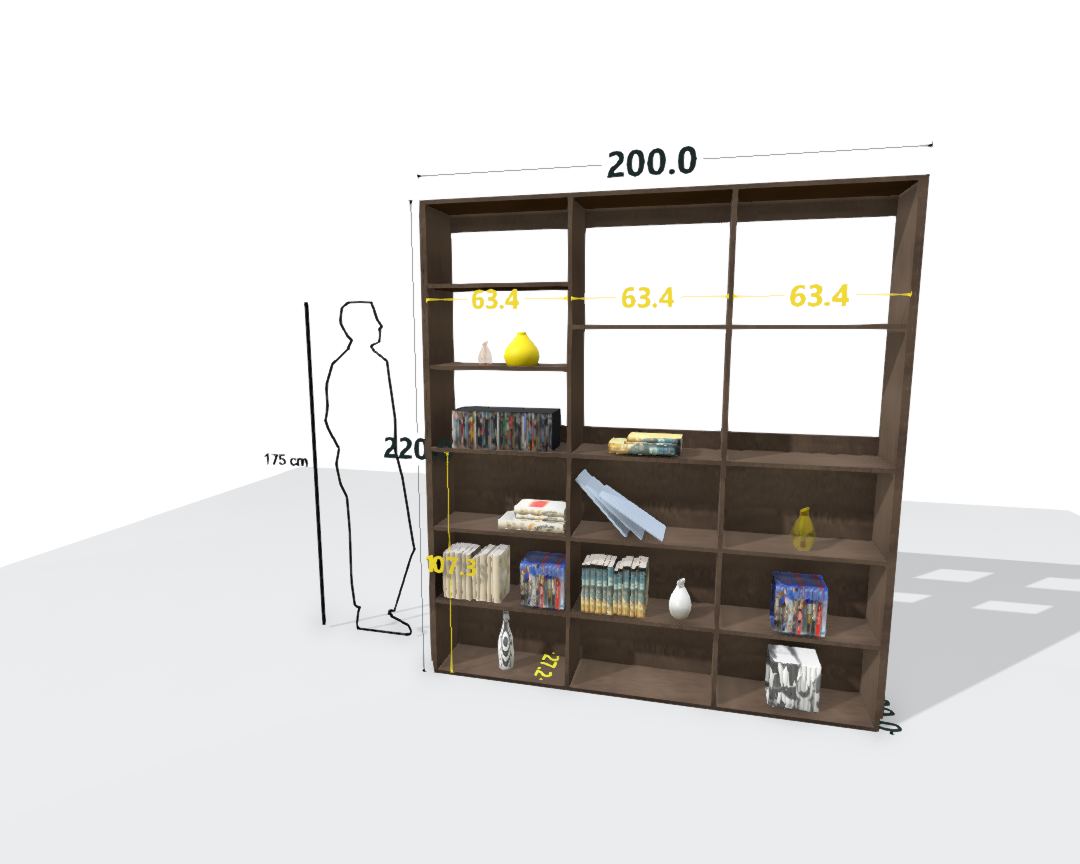 TALL MAIN SHELF