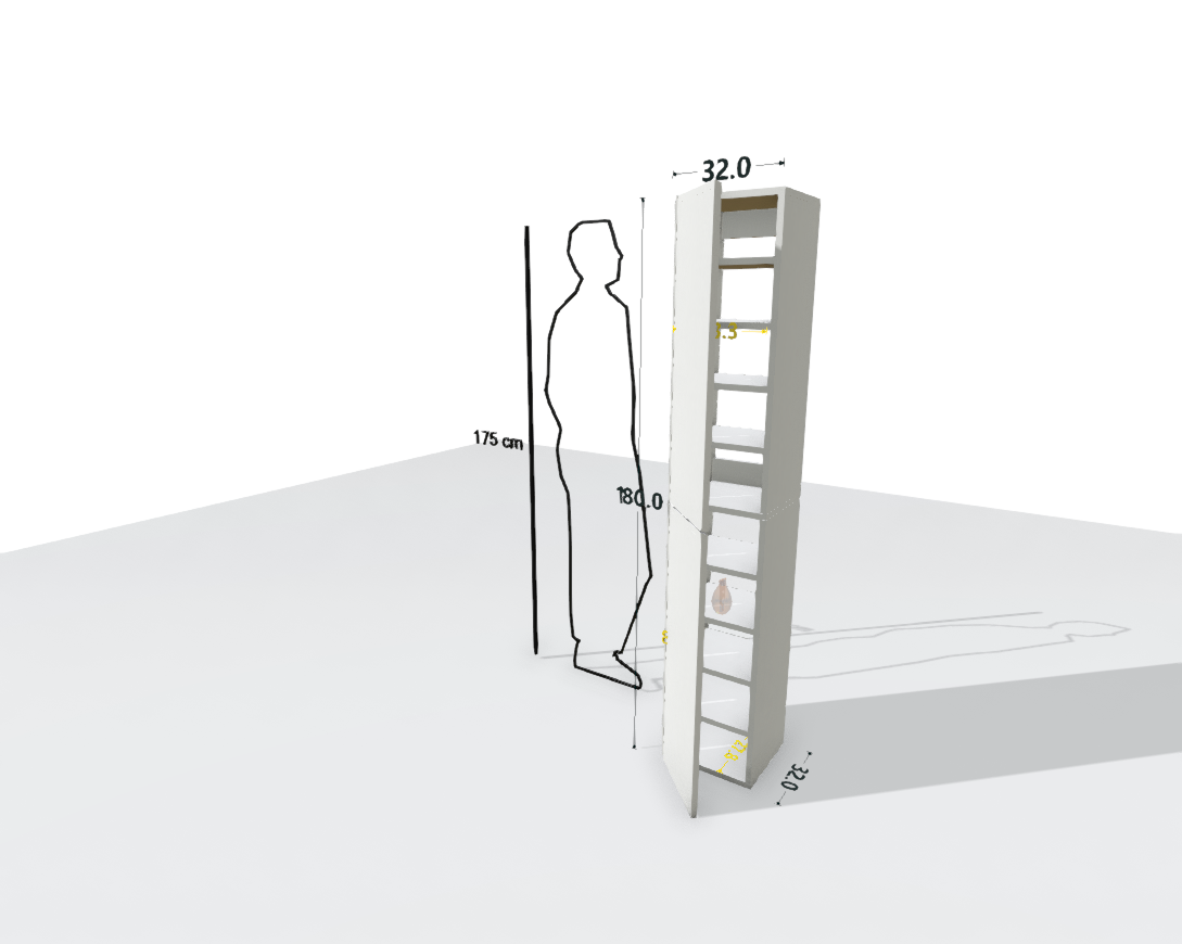 TALL MAIN SHELF