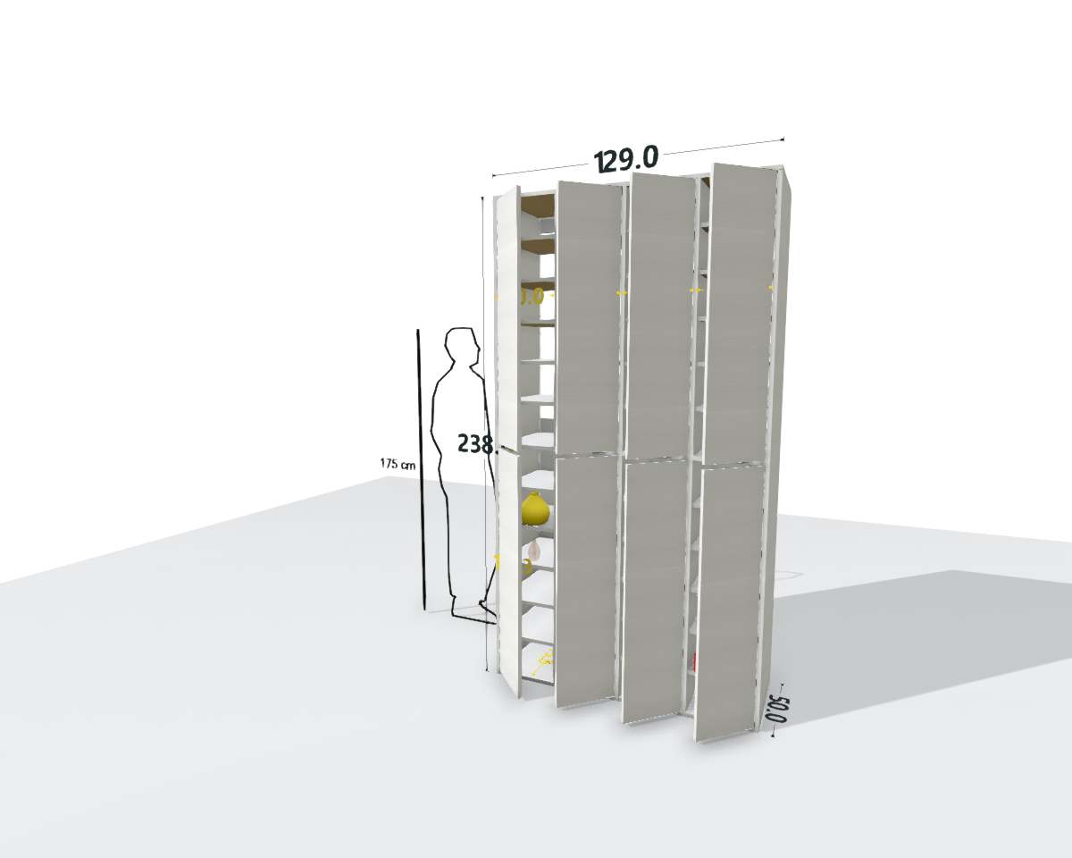TALL MAIN SHELF