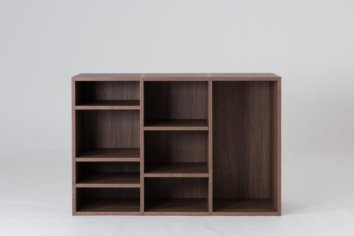 MAIN SHELF W 80 x H 120 x D 70（列 2 棚 3) MILK WHITE