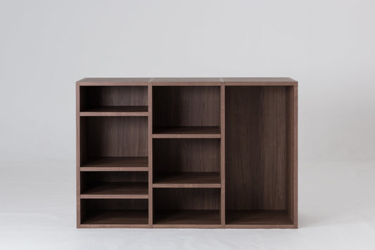 MAIN SHELF W 80 x H 120 x D 70（列 2 棚 3) MILK WHITE